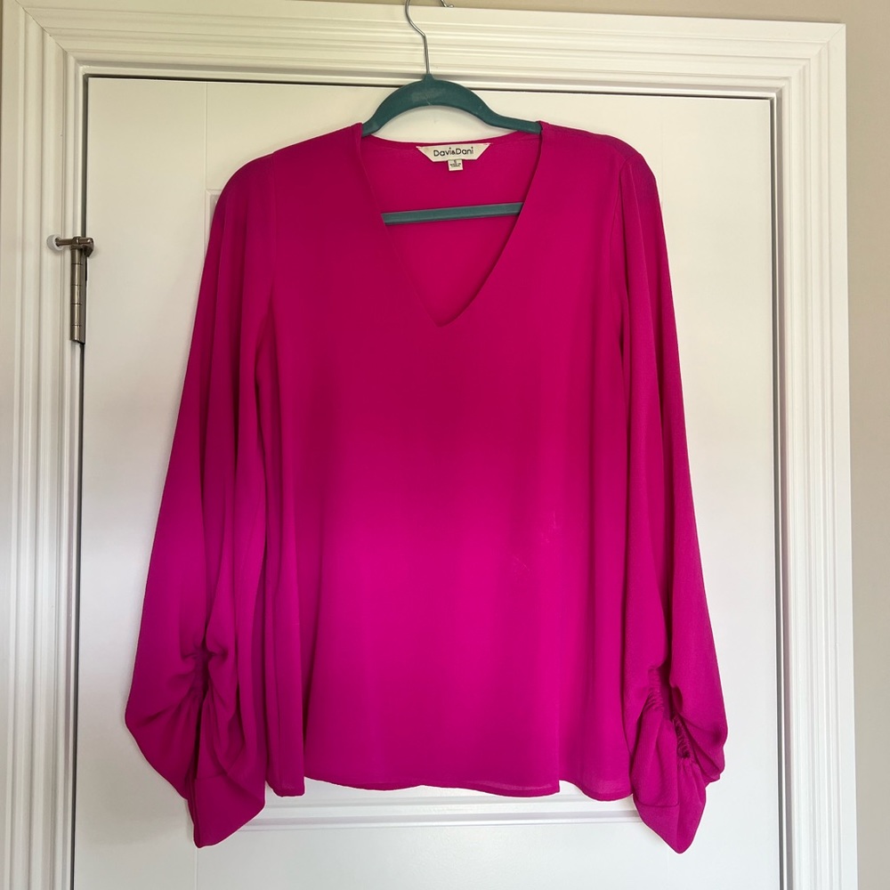 Fuchsia Blouse